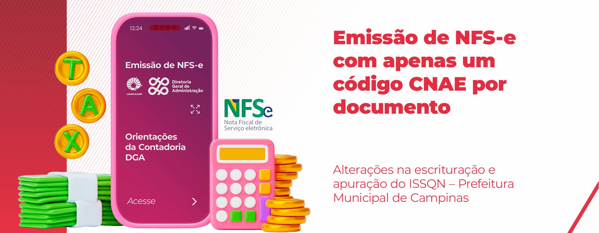 Imagem Destacada Emissao de NFS-e com apenas um codigo cnae por documento
