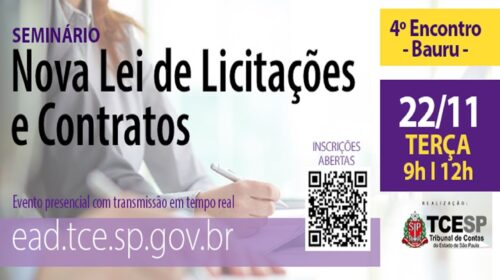 4º Seminário da Nova Lei de Licitações e Contratos – Lei nº 14.133/2021