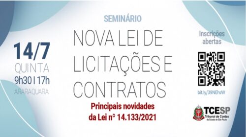 Nova Lei de Licitações e Contratos - ARARAQUARA