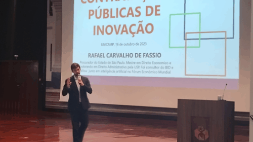 Profissionais da Unicamp e convidados da Unesp e USP participaram dia 16/10/2023 do curso “Instrumentos jurídicos da legislação de Ciência, Tecnologia e Inovação no Brasil